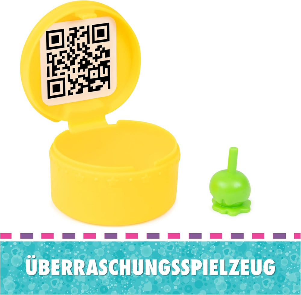 DREAMWORKS CASA DE PĂPȘI A LUI GABBY - Set de joacă Deluxe Room, cameră de petrecere cu Kitty Narwhale, mobilier și accesorii tematice, vârste 3+