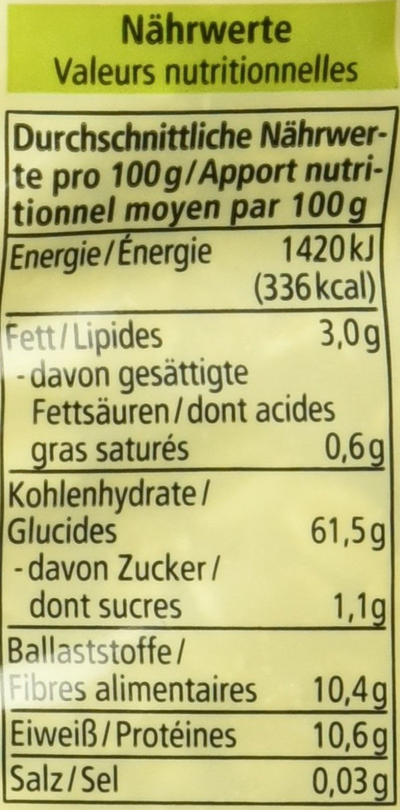 Copos ecológicos de 5 cereales, 500 g
