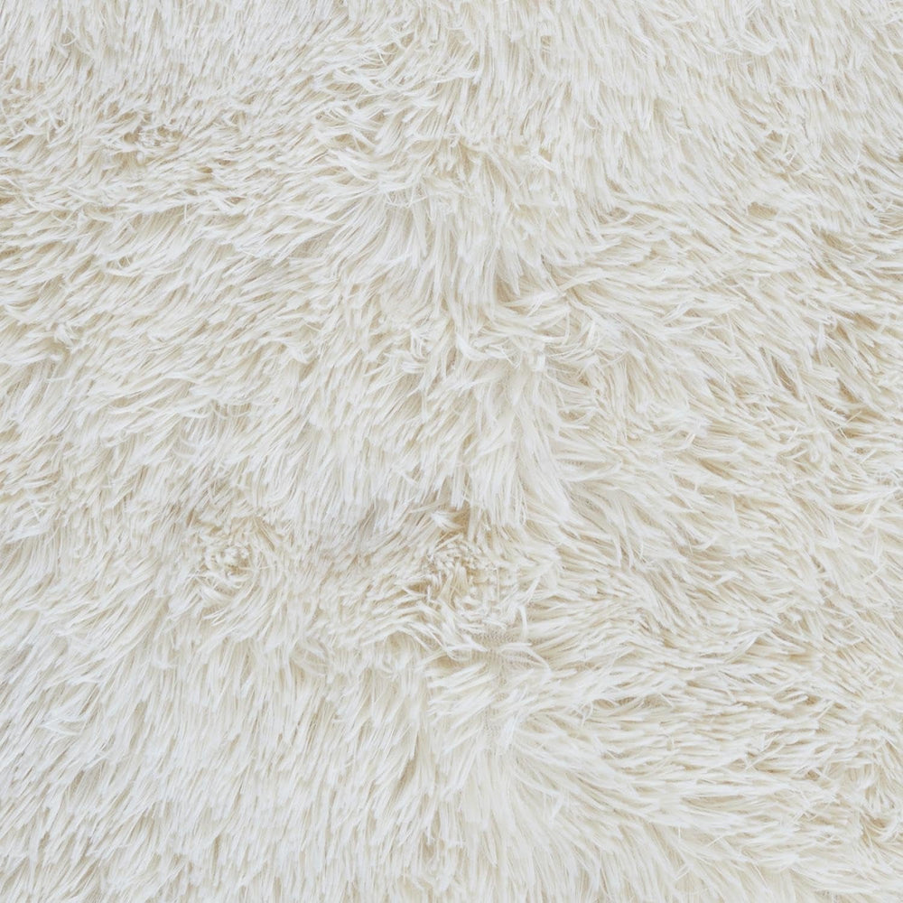 HOME DECO FACTORY Edredón con pelo largo, 220Cm X 240Cm, beige Edredones y colchas Naty Shop