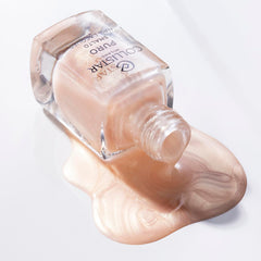 Esmalte de uñas Collistar Puro, esmalte de uñas de larga duración y acabado brillante, núm. 923 Porcelana champán, 10 ml