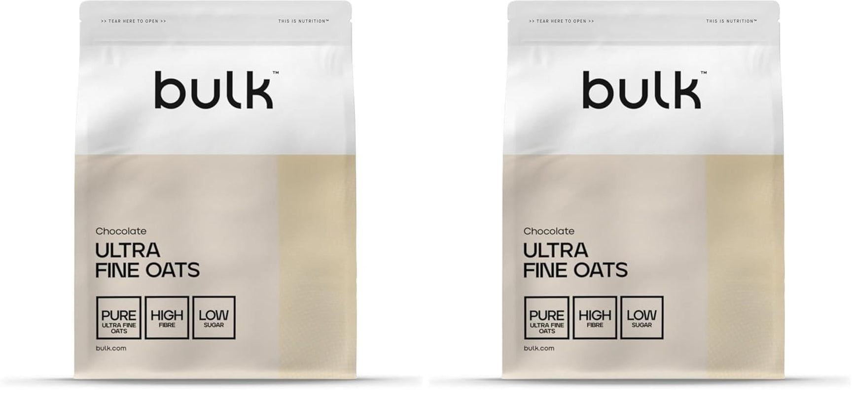 Avena finamente molida, suelta, 2,5 kg, 50 porciones, el envase puede variar