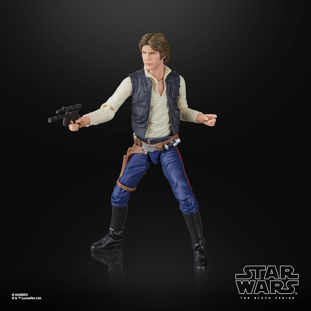 Star Wars The Black Series Han Solo, Star Wars: Una Esperanza Figura de acción coleccionable premium (15 cm) Figuras de acción Naty Shop