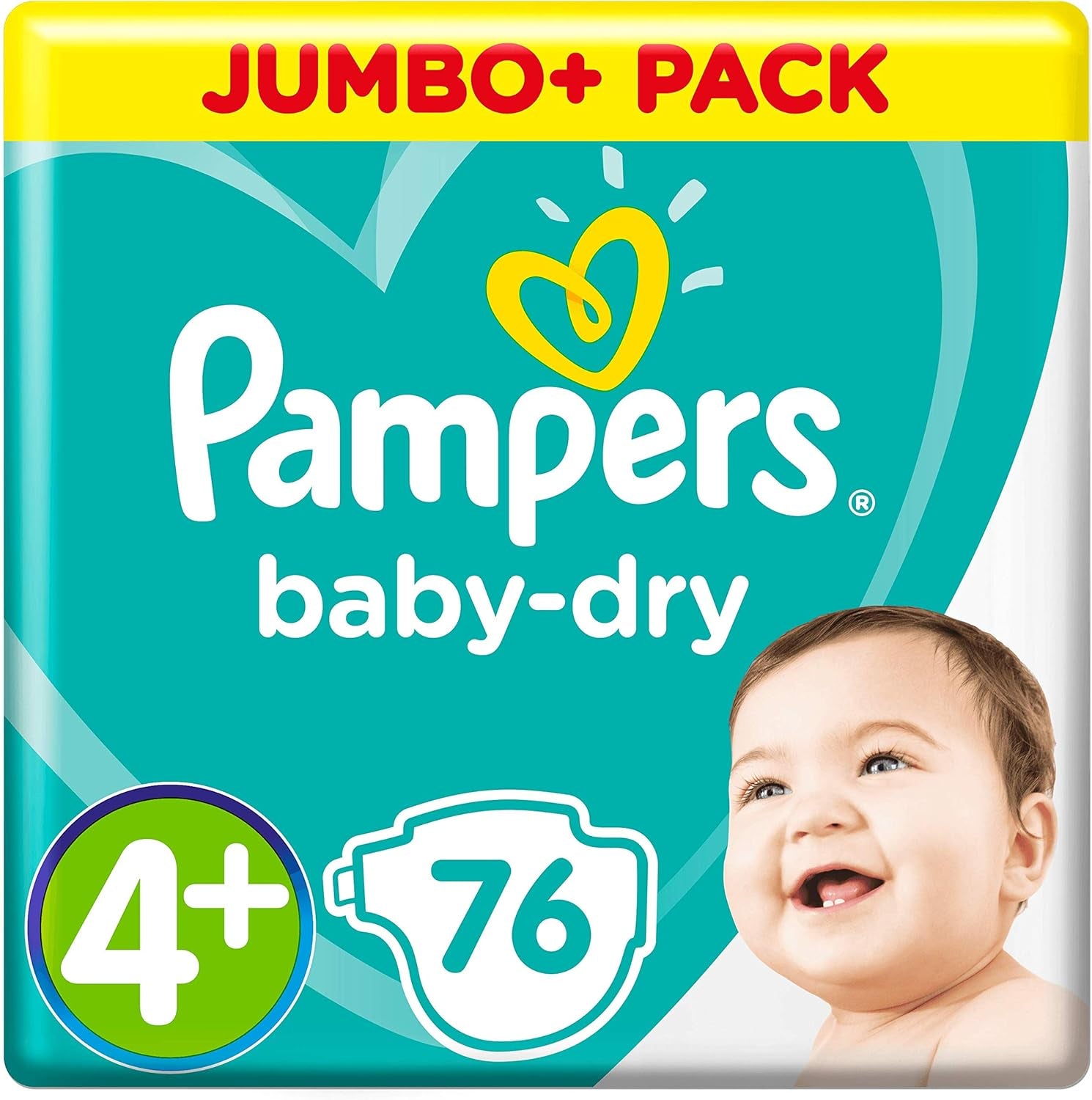 Pampers (versión antigua), bragas, talla 4, 9 kg-15 kg, paquete de tres (1 x 88 pañales)