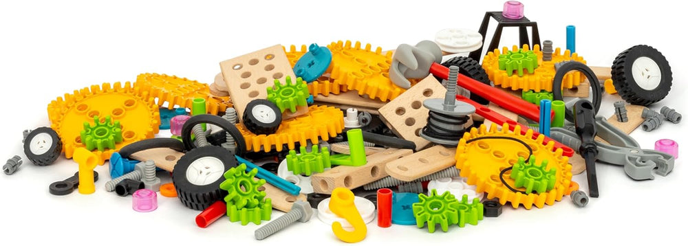 BRIO Builder – 34604 Juego de jardín de infancia Builder | Entwicklungsförderndes Rollenspiel- & Konstruktionsspielzeug für Kinder ab 3 Jahren