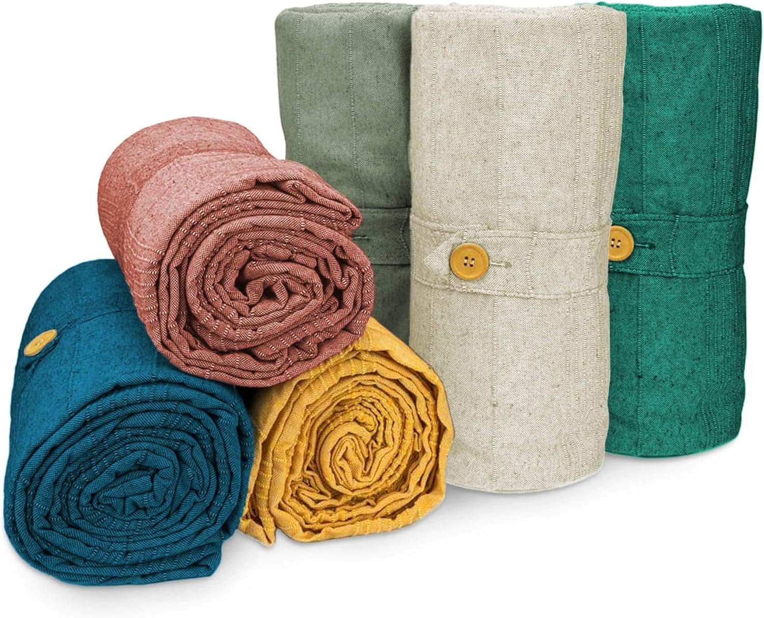 Douceur D'Intérieur, Manta (220 X 240 Cm) Lucile Curry, Polialgodón, Unicolor Douceur d'Intérieur Camas y mantas