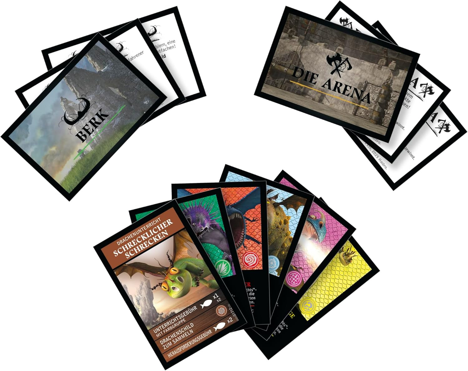 Juego de mesa DreamWorks Cómo entrenar a tu dragón - Versión alemana