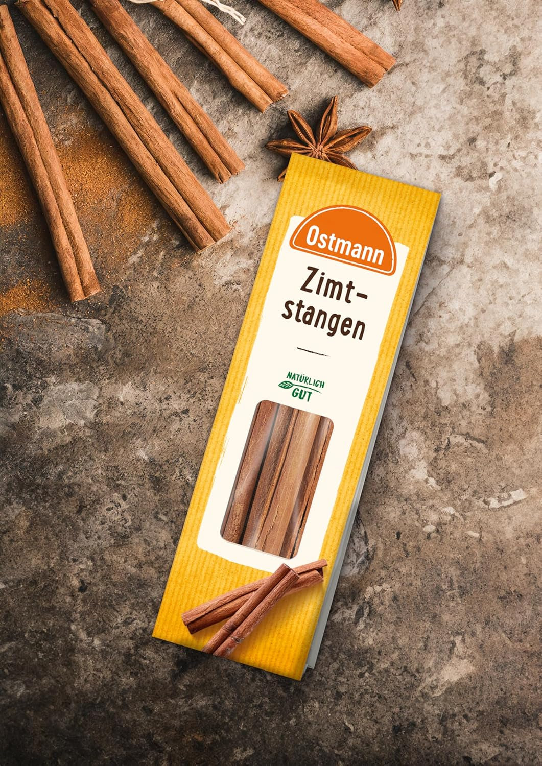 Ostmann Gewürze Zimtstangen, 4 piezas