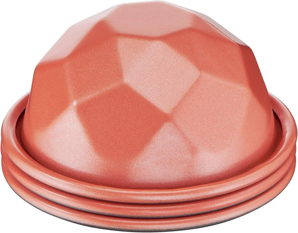 Tefal Creabake Muffins Creabake Backformen, 7,5 cm, Antihaftbeschichtung, Stapelbares System, Kreative Rezepte Für Süßigkeiten Und Slate, Einfaches Backen, Eisenfarben Moldes y bandejas para hornear Naty Shop Set Mit 3 Diamanten