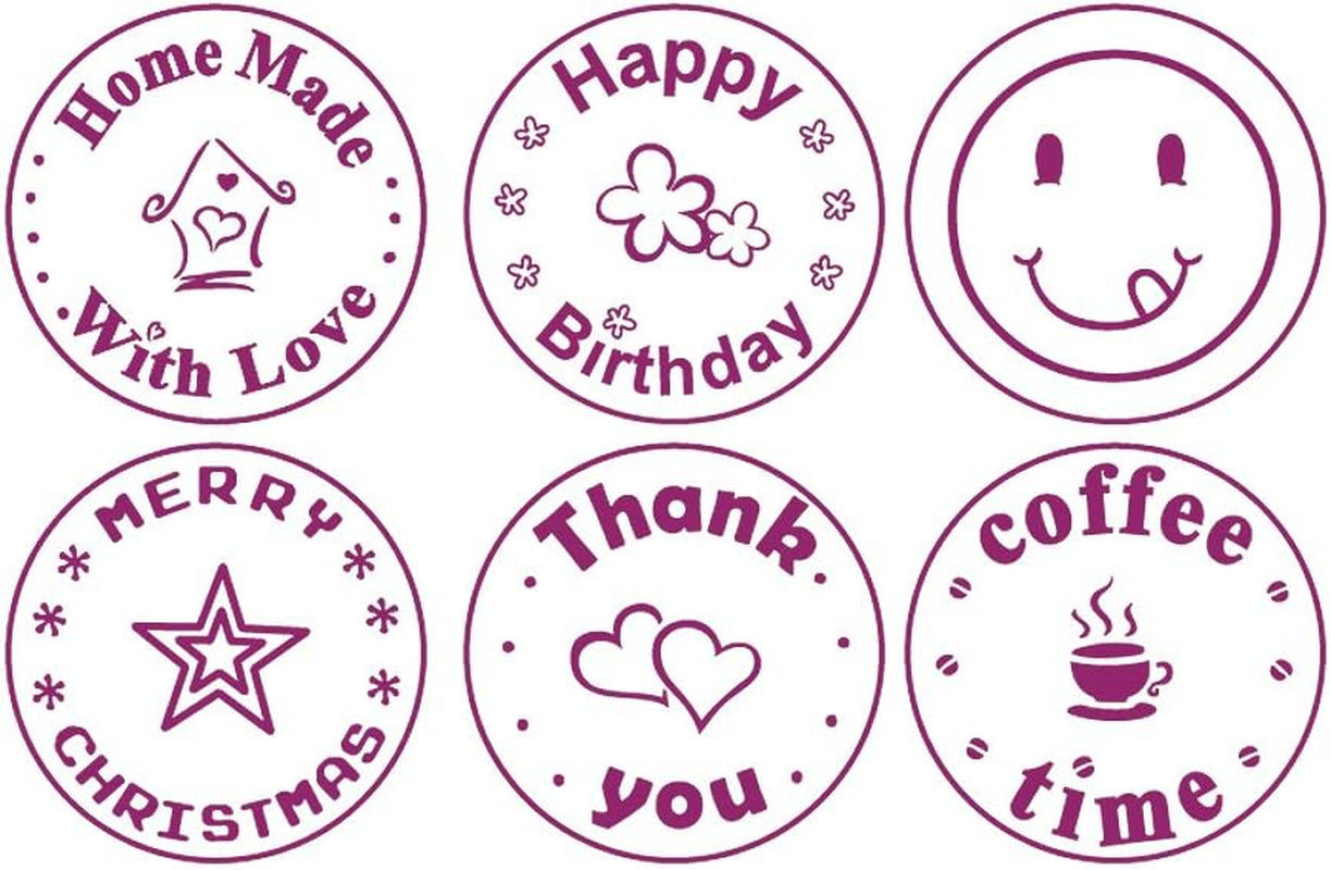 Rayher 28858000 Set de ștampile pentru fursecuri, 8 piese, cutie 1 set