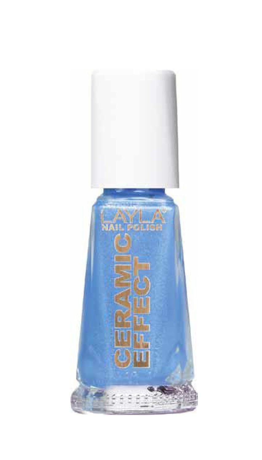 Cosmetics 1243R23-109 Laca de uñas efecto cerámico - naranja fluo, paquete 1 (1 x 0,01 l)