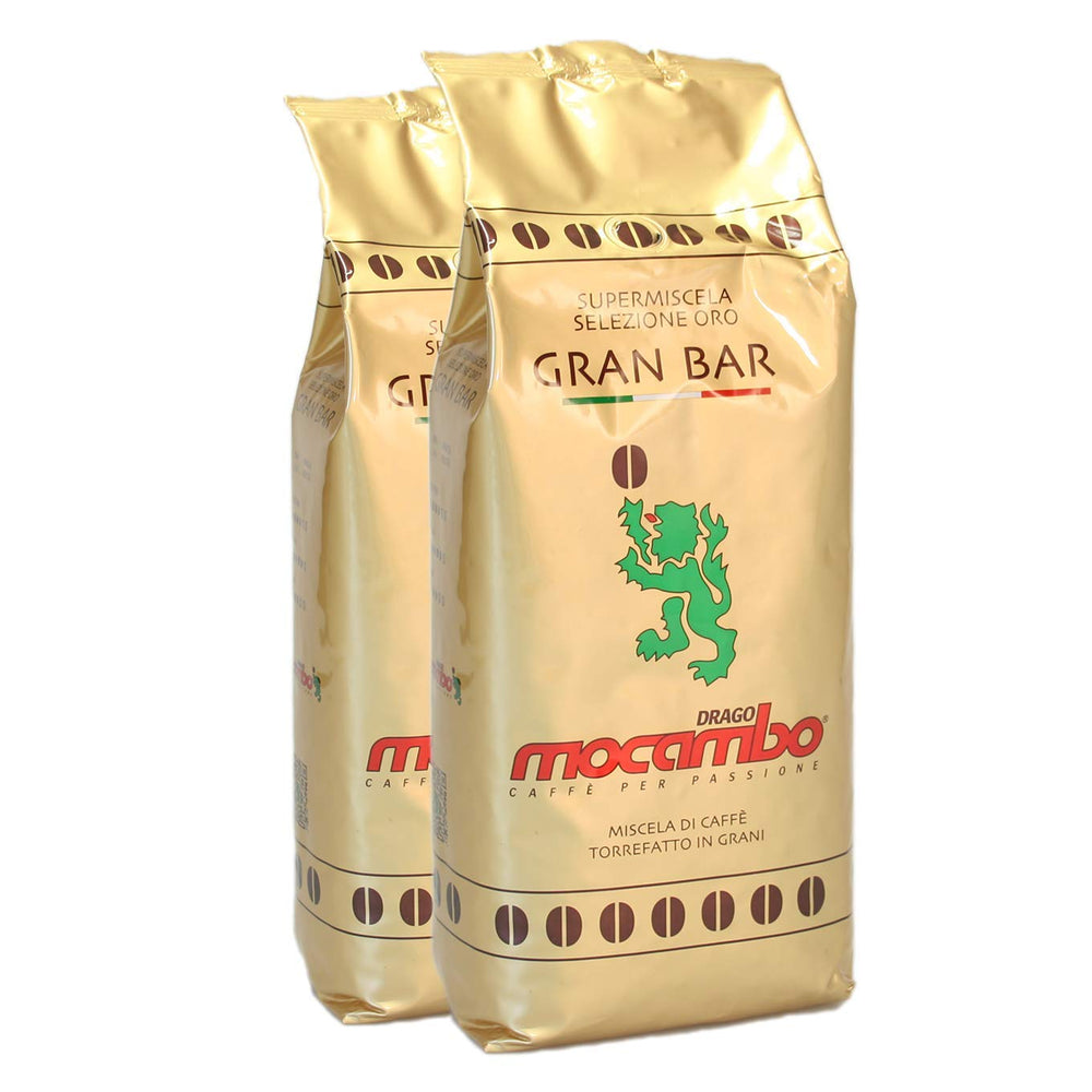 2x Gran Bar 2x1kg boabe de cafea