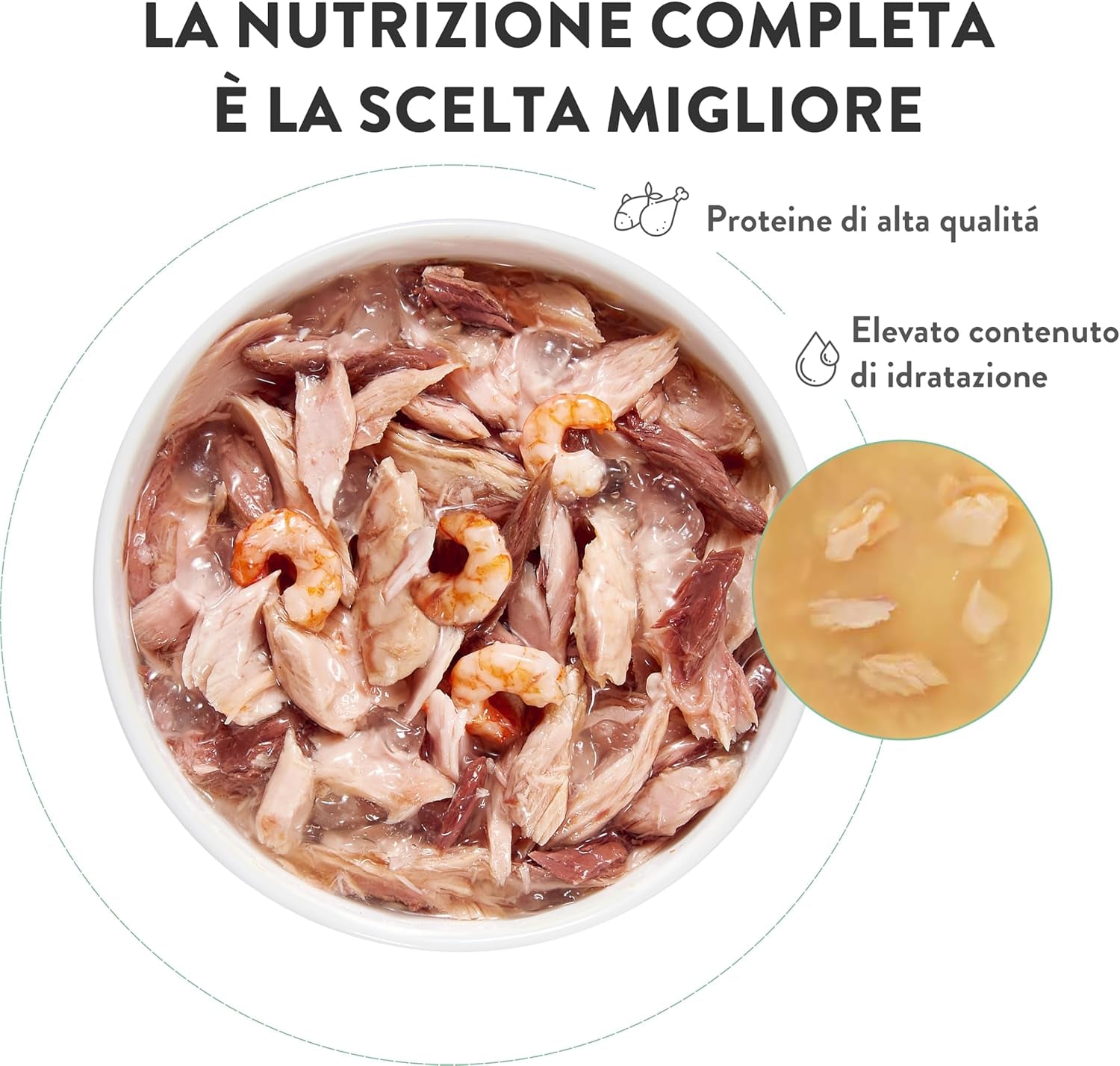 , Thunfisch mit blauem Fisch in Gelee, komplettes Nassfutter für Katzen, im Beutel, mit zusätzlichen Vitaminen, 100% natürlich, 6 x 85 g