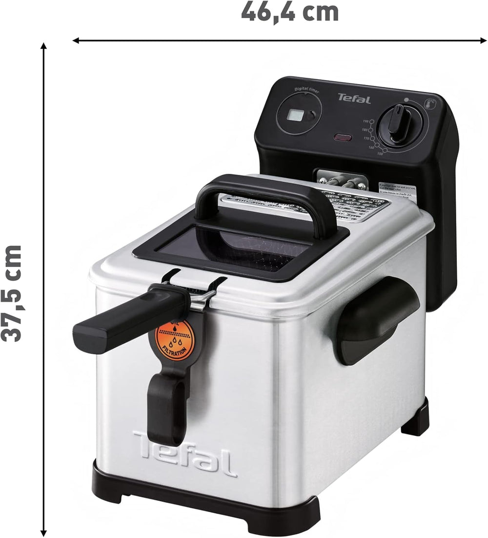 Tefal FR5160 Filtra Pro, freidora de aceite semiprofesional Electrodomésticos Naty Tienda