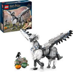 LEGO Harry Potter Hippogriff Buckbeak, jucărie creatură mitică de colecționat, set de joacă creativ pentru copii, cadou pentru băieți, fete și toți fanii 76427 Seturi de constructie Besuche den LEGO-Store Titlu implicit