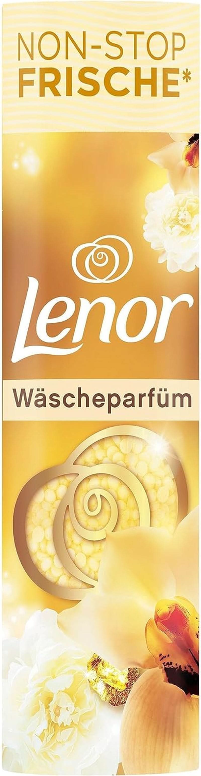 Lenor Unstoppables perfume para la ropa Fresh 510G - Frescura para todos los textiles, incluso para los deportes Detergentes para la ropa Naty Shop Amarillo Orquídea 300 gramos