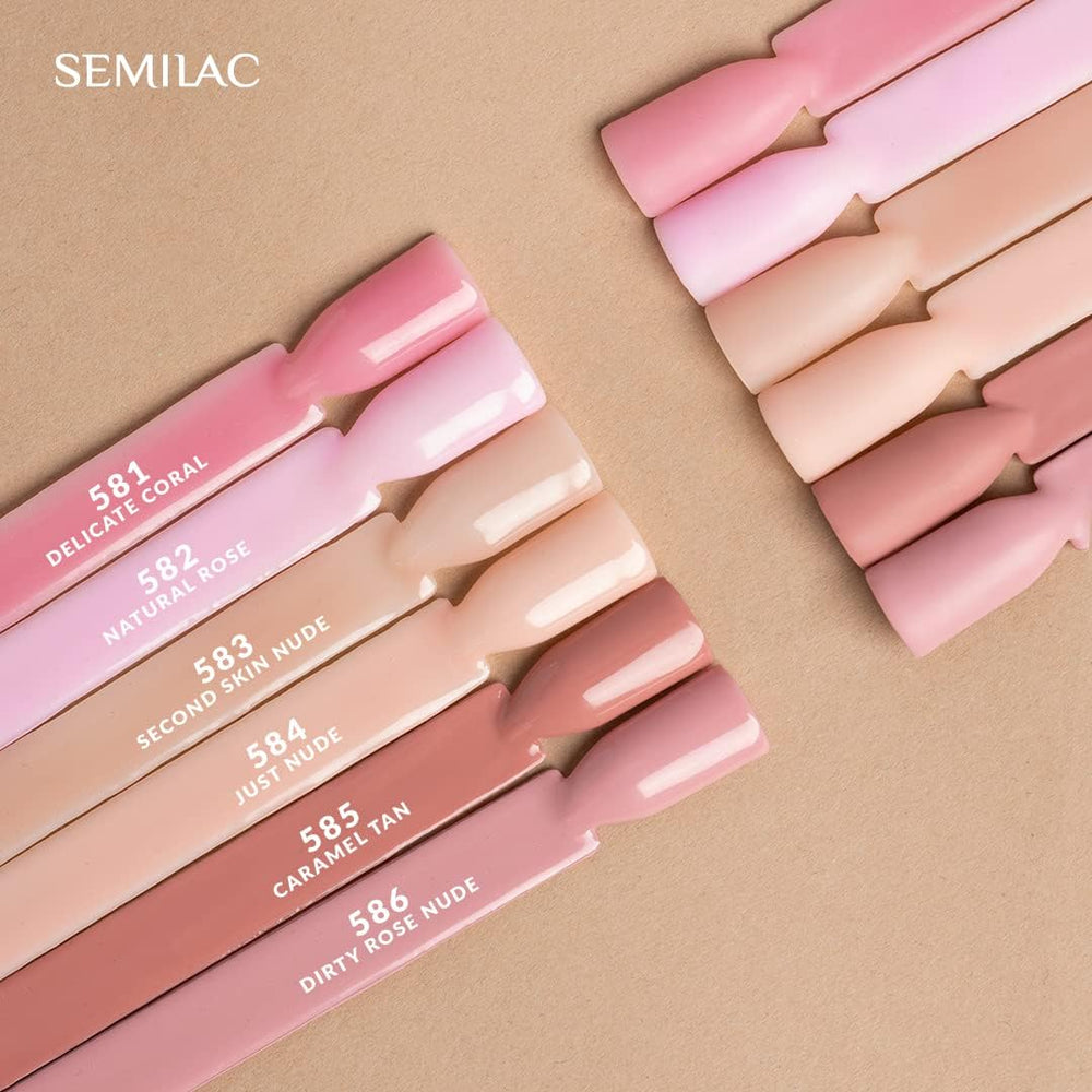 Oja UV Semilac Hybrid 583 Segunda Piel Desnuda 11 ml