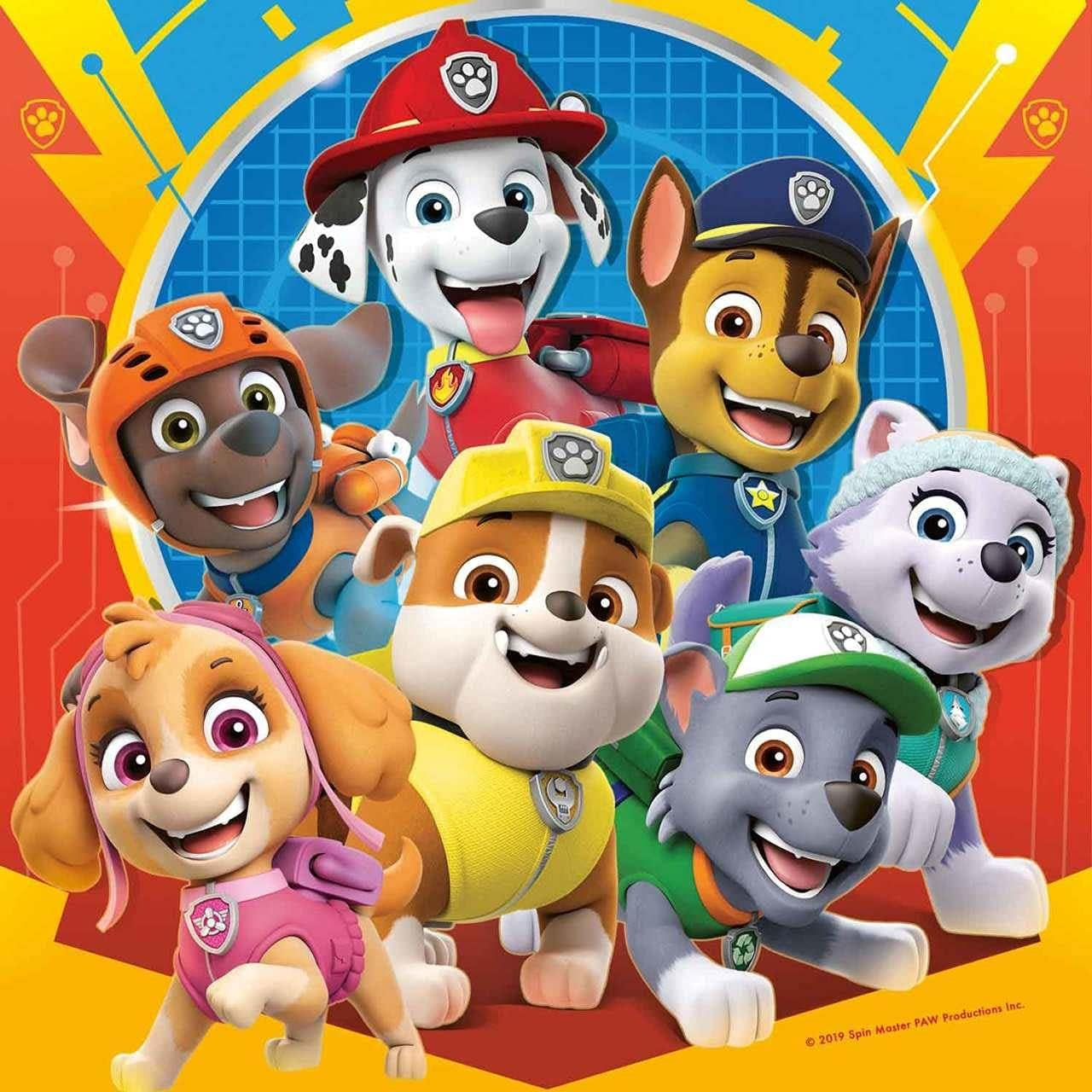 Puzzle infantil Ravensburger 3X49 piezas - Patrulla Canina - Paw Patrol Puzzle Naty Shop