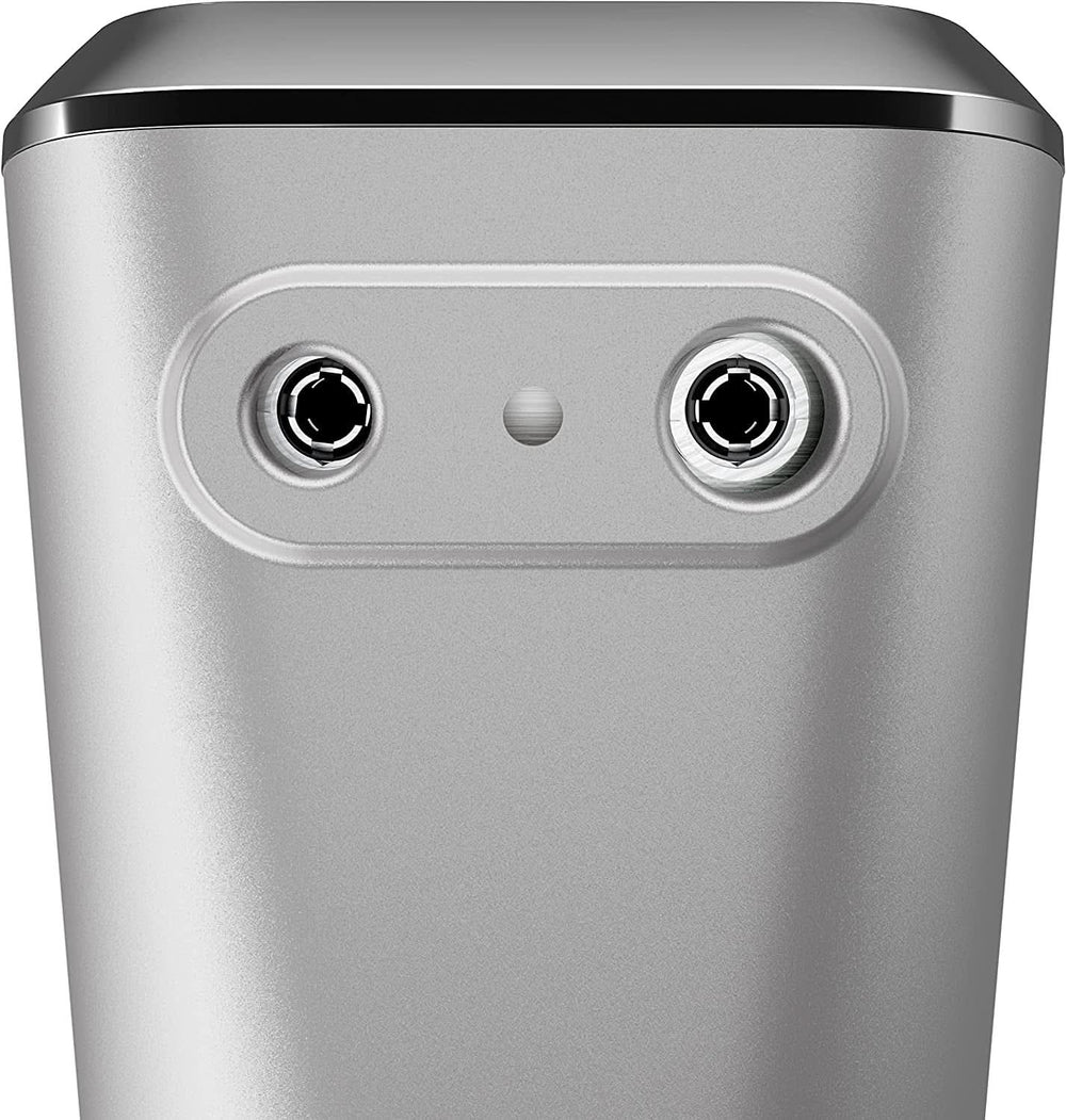 Krups GN9121 3 Mix 9000 Batidora de mano | 750 vatios | Geschwindigkeitsregler | Modo turbo | Auswurfffunktion | Empuñadura ergonómica Incl. Schneebesen, Knethaken, Pürierstab-Aufsatz, Messbecher | Tienda Weiß/Silber Naty