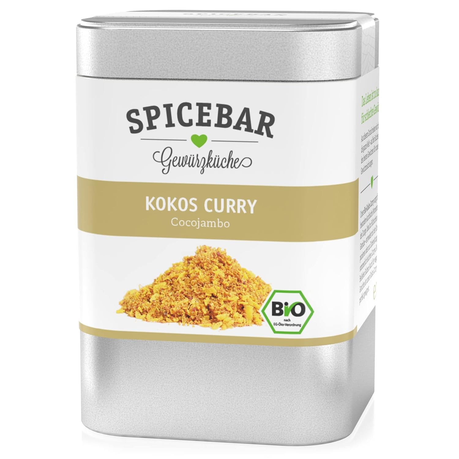 Spicebar Coco-Curry, para Pollo y Verduras, Bio (1 x 70g)