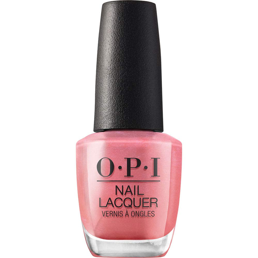 OPI Nail Lacquer Pink Shades - Esmalte de uñas de secado rápido, resistente a las astillas y de larga duración - dura hasta 7 días - con cepillo ProWide extra ancho