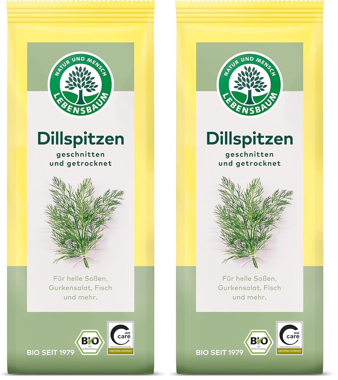 Lebensbaum Liebstöckel geschnitten, Bio-Gewürz mit würzigem Geschmack, Maggi-Kraut für Suppen, Marinaden, Fleisch- und Fisch-Gerichte, vegano, 15g