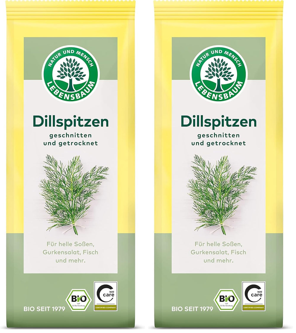 Lebensbaum Liebstöckel geschnitten, Bio-Gewürz mit würzigem Geschmack, Maggi-Kraut für Suppen, Marinaden, Fleisch- und Fisch-Gerichte, vegano, 15g