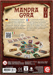 Game Factory 646308 Mandragora, The Wizarding Contest, juego de magia familiar para 2-4 jugadores a partir de 8 años, juego de mesa