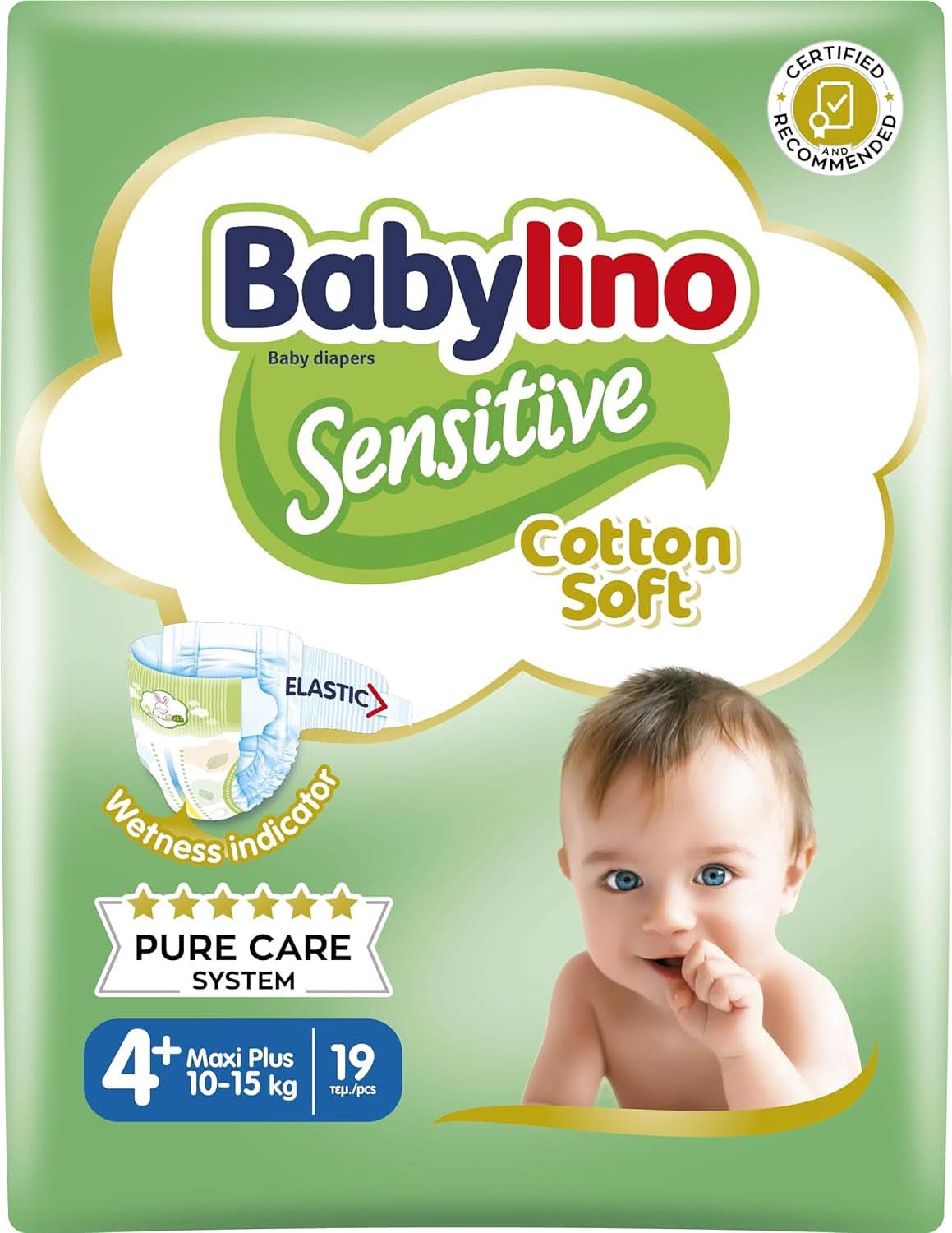 Babylino Sensitive, pañales delicados para niños, varios tamaños