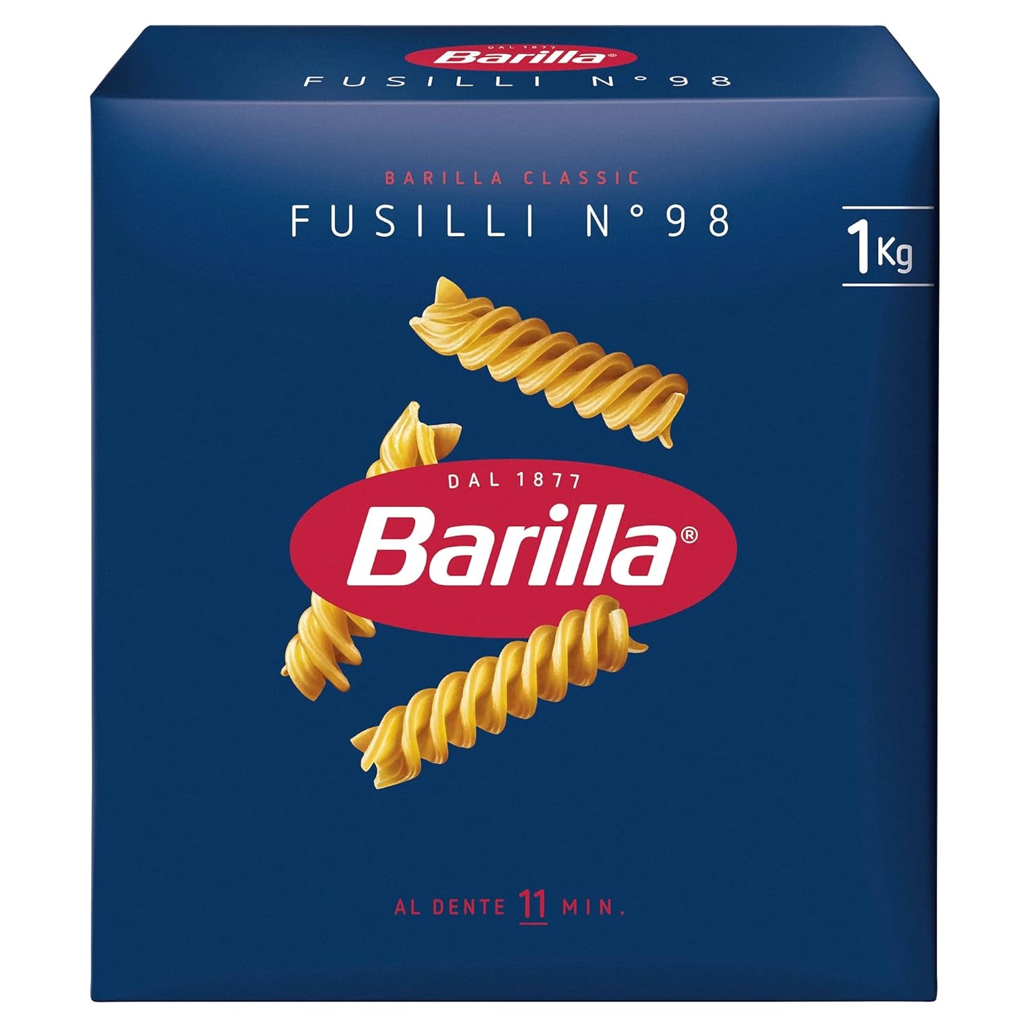 Barilla Classic Spaghetti nº5 pasta de trigo duro de alta calidad, siempre al dente (1 x 1 kg)