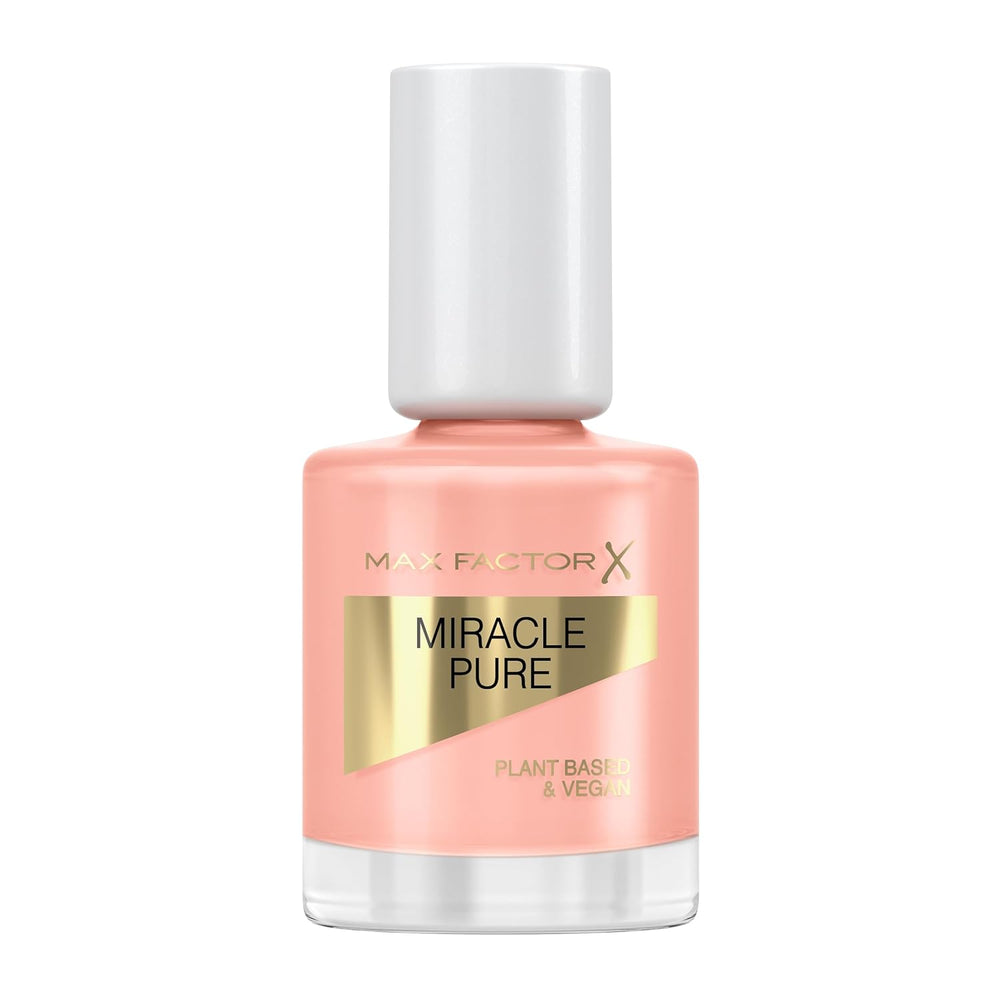 Max Factor Miracle Pure Nail, esmalte de uñas ultrabrillante de color intenso con el brillo de cristales curativos e ingredientes nutritivos, color 430 Bold Jasper