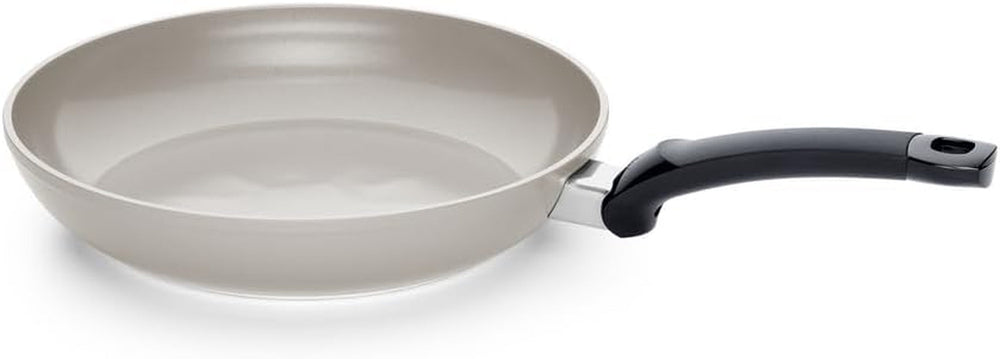 Fissler Ceratal Classic Juego de 2 piezas, aluminio, con revestimiento cerámico (24+28 Cm), antiadherente - inducción, gris Ollas y sartenes Naty Shop