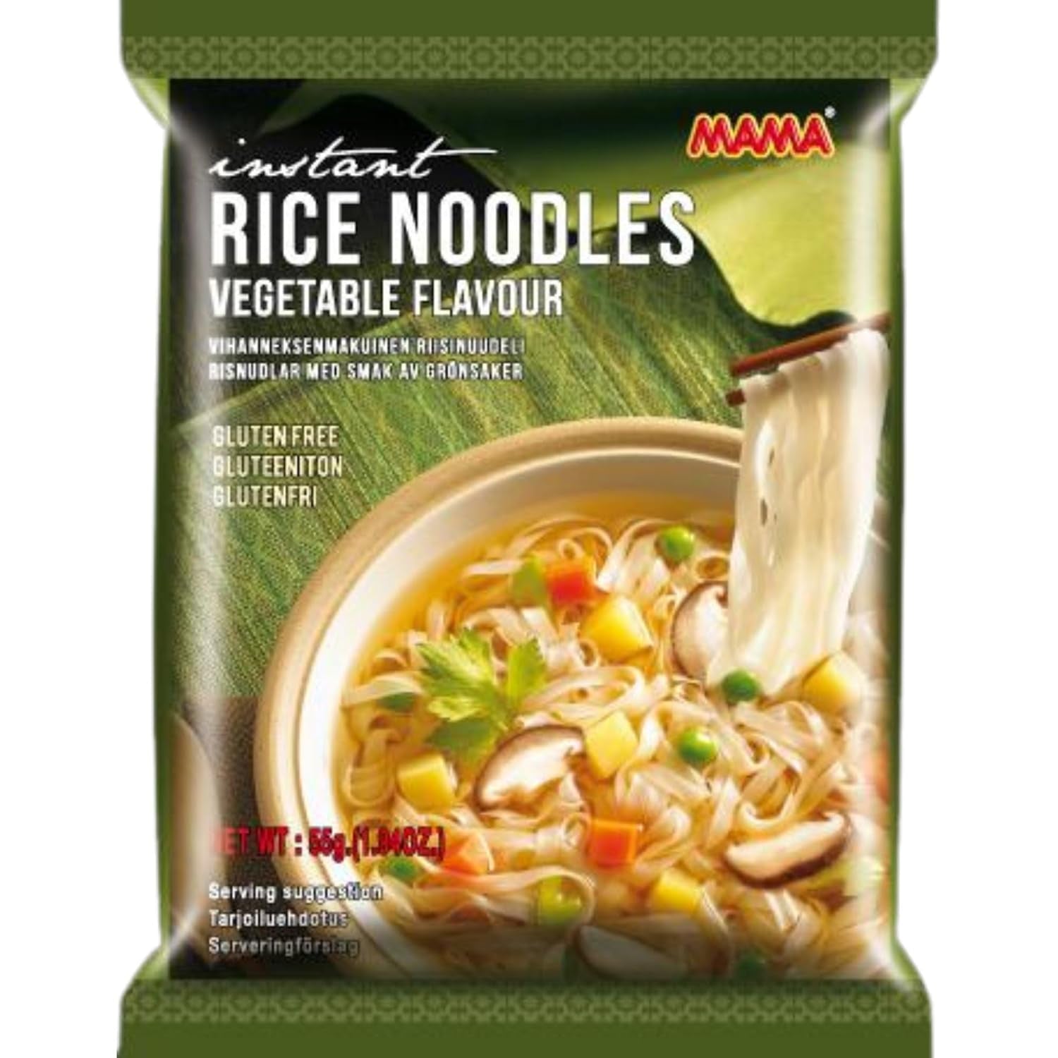 MAMA - Tazón de fideos de arroz instantáneo Pho Ga - (1 x 65 g)