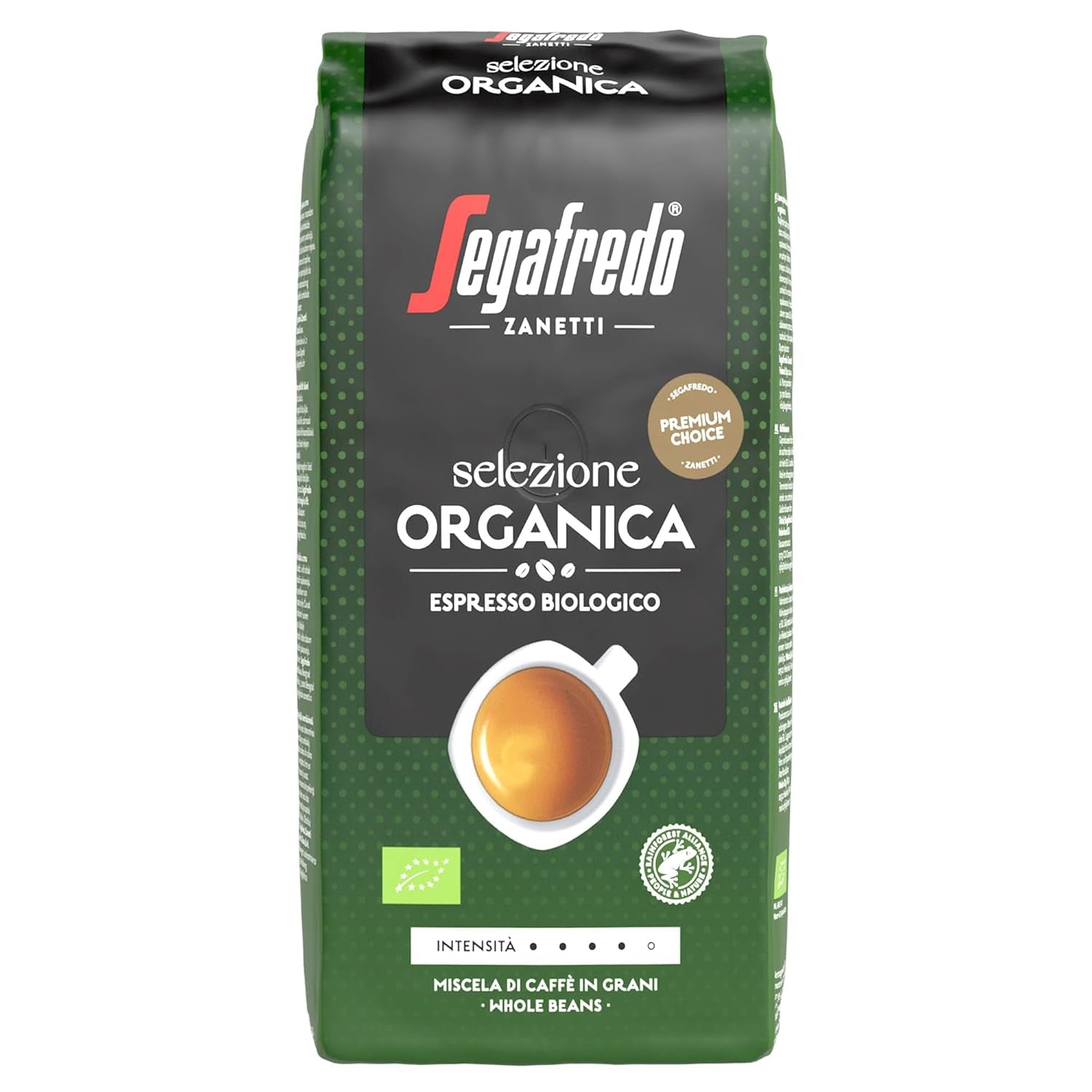 Segafredo Zanetti Intermezzo - boabe întregi (pachet de 1 kg) Naty Shop Selezione Organica 1 Kg