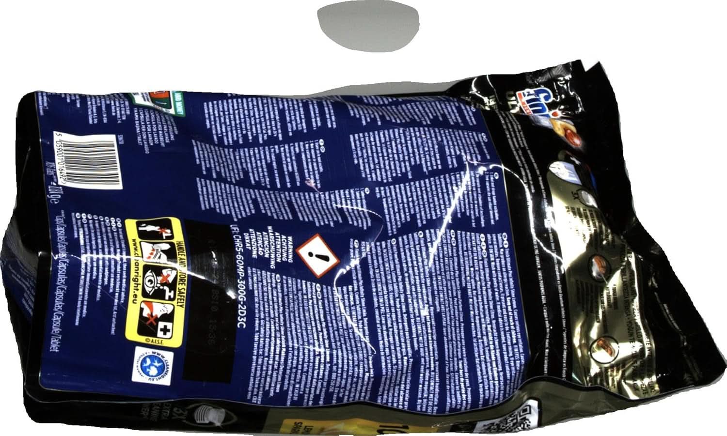 Finish Ultimate plus Infinity Shine Citrus Dishwasher Pastillas - Pastillas para lavavajillas, limpieza intensiva - 105 cápsulas, limón Naty Shop