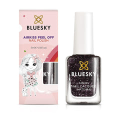 Esmalte de uñas para niños Bluesky - Stardust Brown, fácil de aplicar, no tóxico, a base de agua, esmalte de uñas plano para niños, 5 ml, 1 paquete