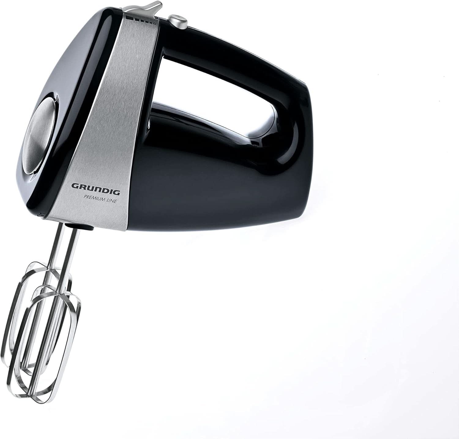 Grundig HM 5040 Premium-batidora de mano (300 vatios), Schwarz-Silber Naty Shop
