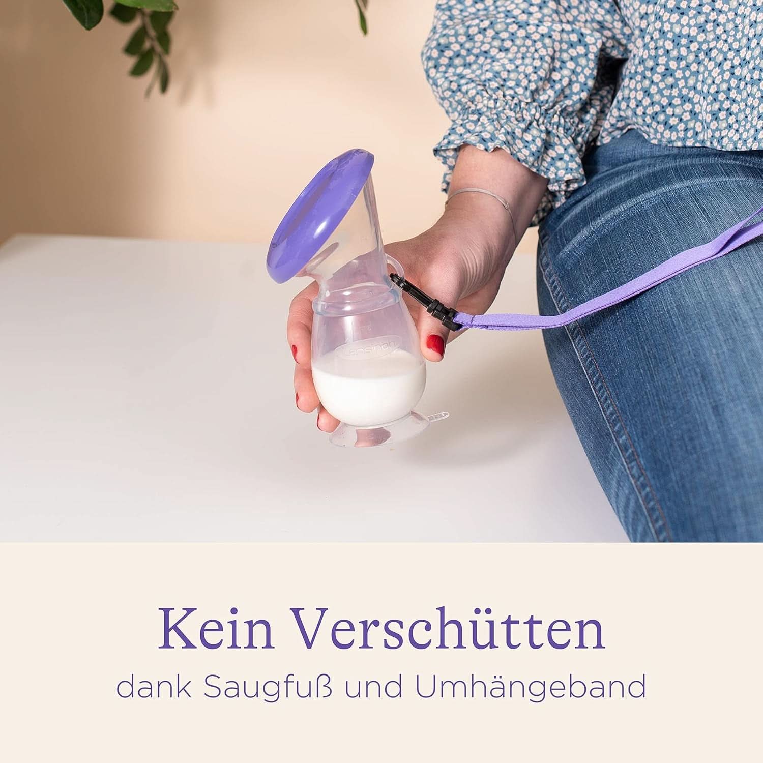 Lansinoh Silikon Milchpumpe & Muttermilchauffänger - Angenehmes & Extrem Weiches Silikon - Rettet Jeden Tropfen Muttermilch - Alternative Zu Milchauffangschalen, 1 Stück (1Er Pack) Accesorios Alimentación y lactancia Bebe Naty Shop