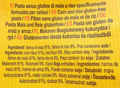 Pasta sin gluten Mezze Penne con maíz y arroz, 400 g