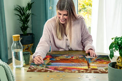 Ravensburger Puzzle 16795 - Apus de soare pe plajă - 500 Piece Puzzle pentru adulți și copii de la 10 ani, cu piese de puzzle mai mari [Exclusiv pe Amazon] Puzzle Naty Shop