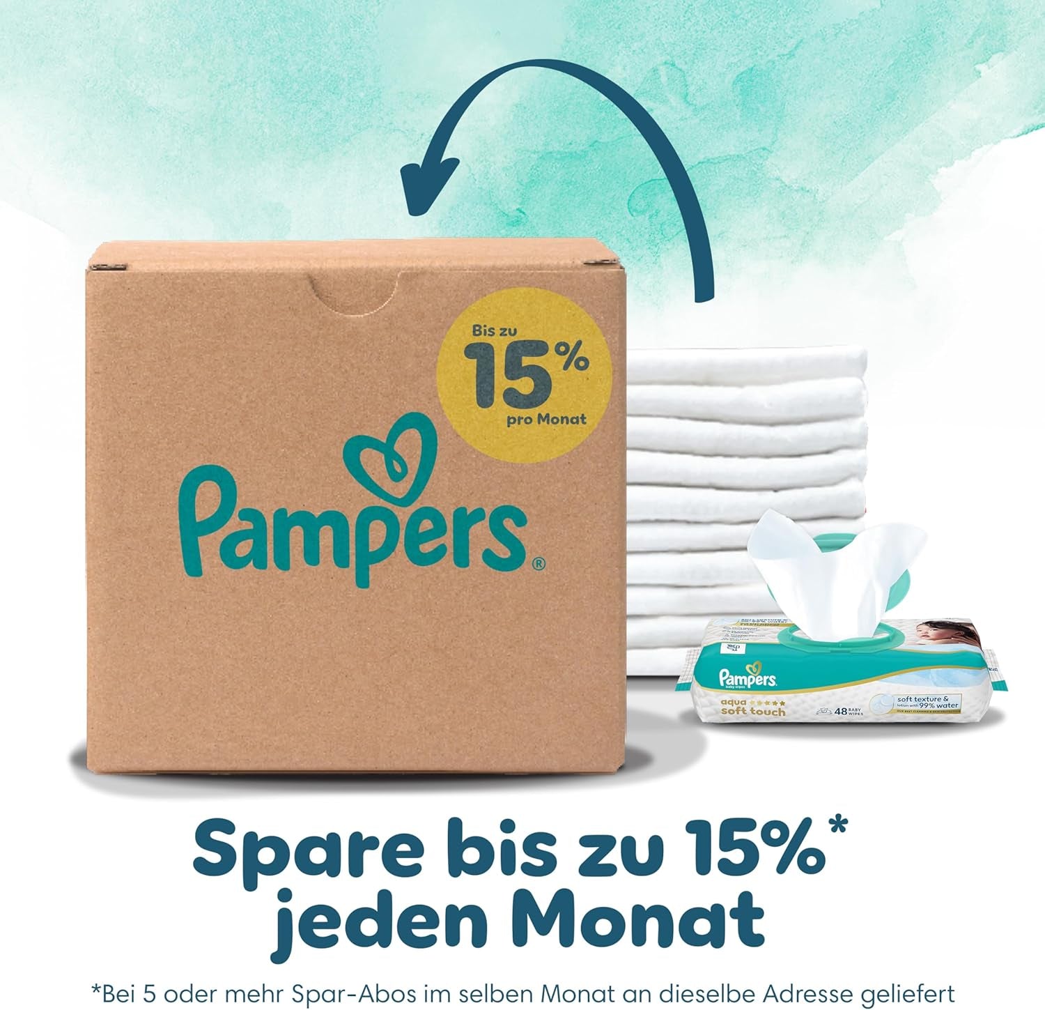 Pañales Pampers Harmony talla 6, 144 pañales, 13 kg+, protección suave para la piel con 100% protección Pampers