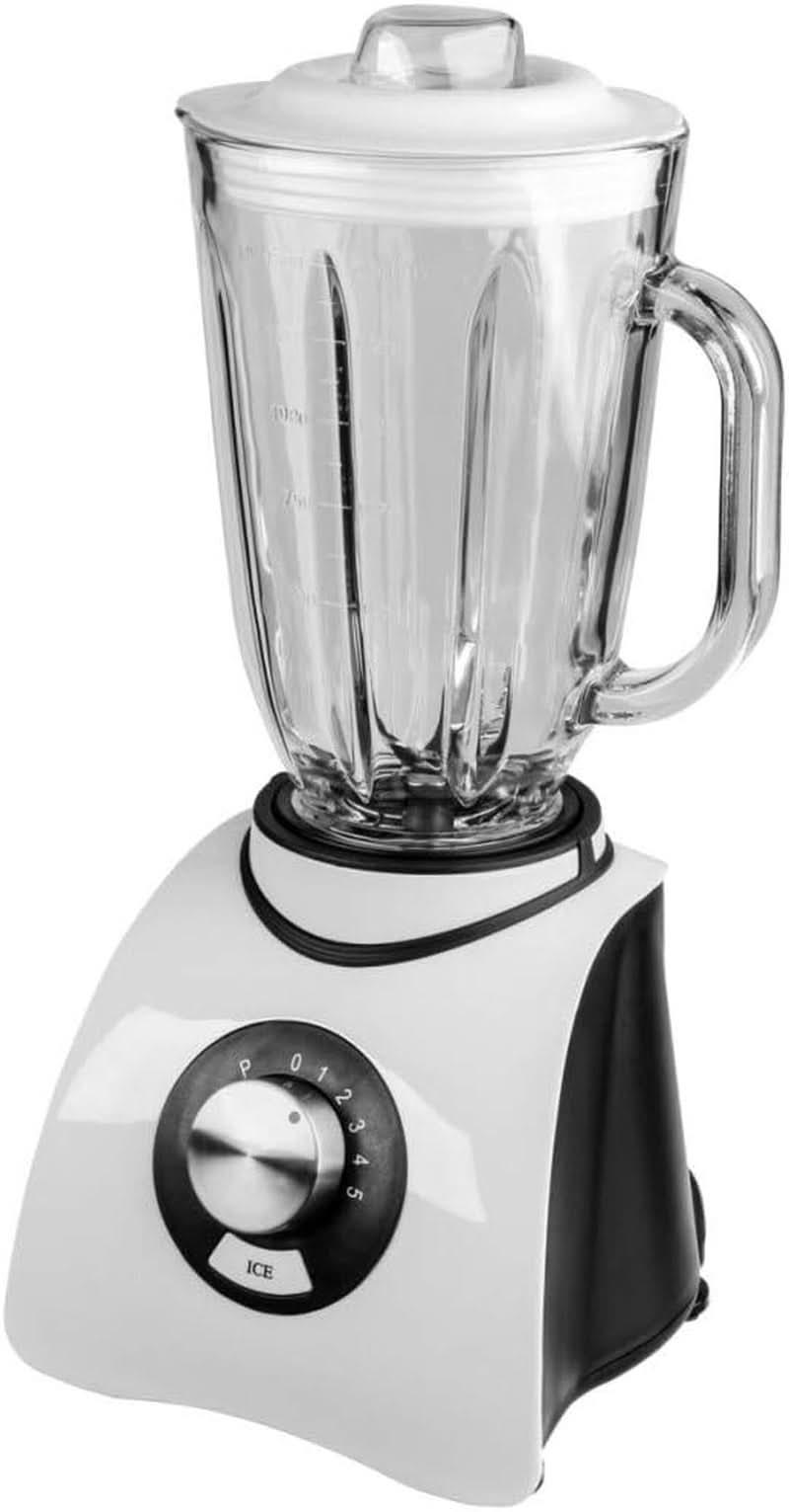 Gastroback 40898 Vital Basic, Mit Integrierter Ice-Crush Funktion, Leistungsstarker 600 Watt Motor Mixer, Kunststoff, 1.5 Liters, Weiß Bucatarie Naty Shop
