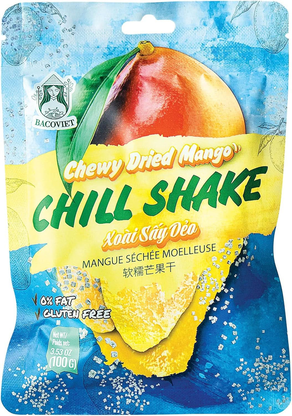 Mango deshidratado - 1 x 100 gramos Naty Shop productos deshidratados