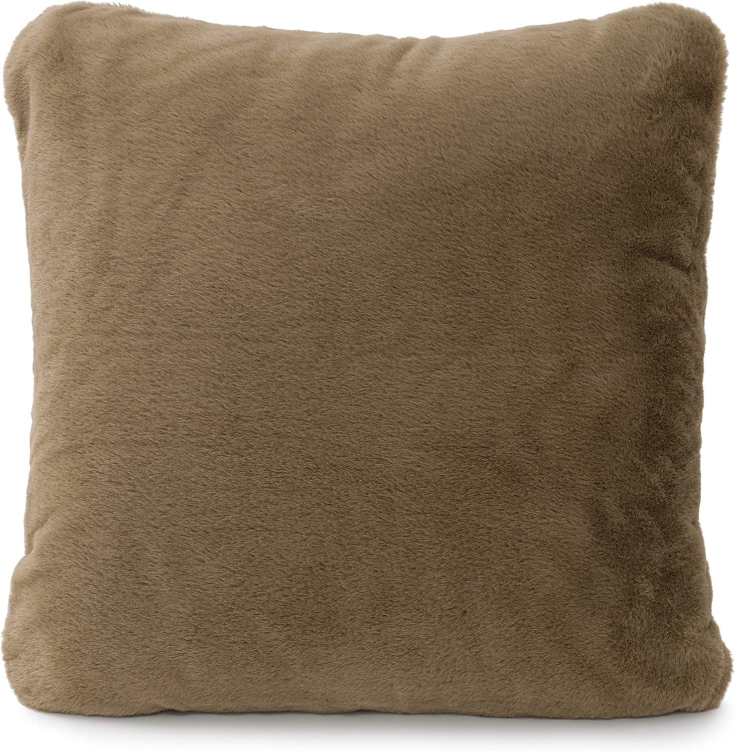 Gözze - Cómoda funda de almohada, Merino Feeling, 50X50 Cm - Verde oscuro Camas y mantas Besuche den Gözze-Store Taupe