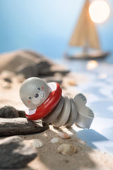 HABA 306691 - Zornăitor figură sigiliu, jucărie de prindere de la 6 luni, Made in Germany, gri Jucarii Bebe Naty Shop