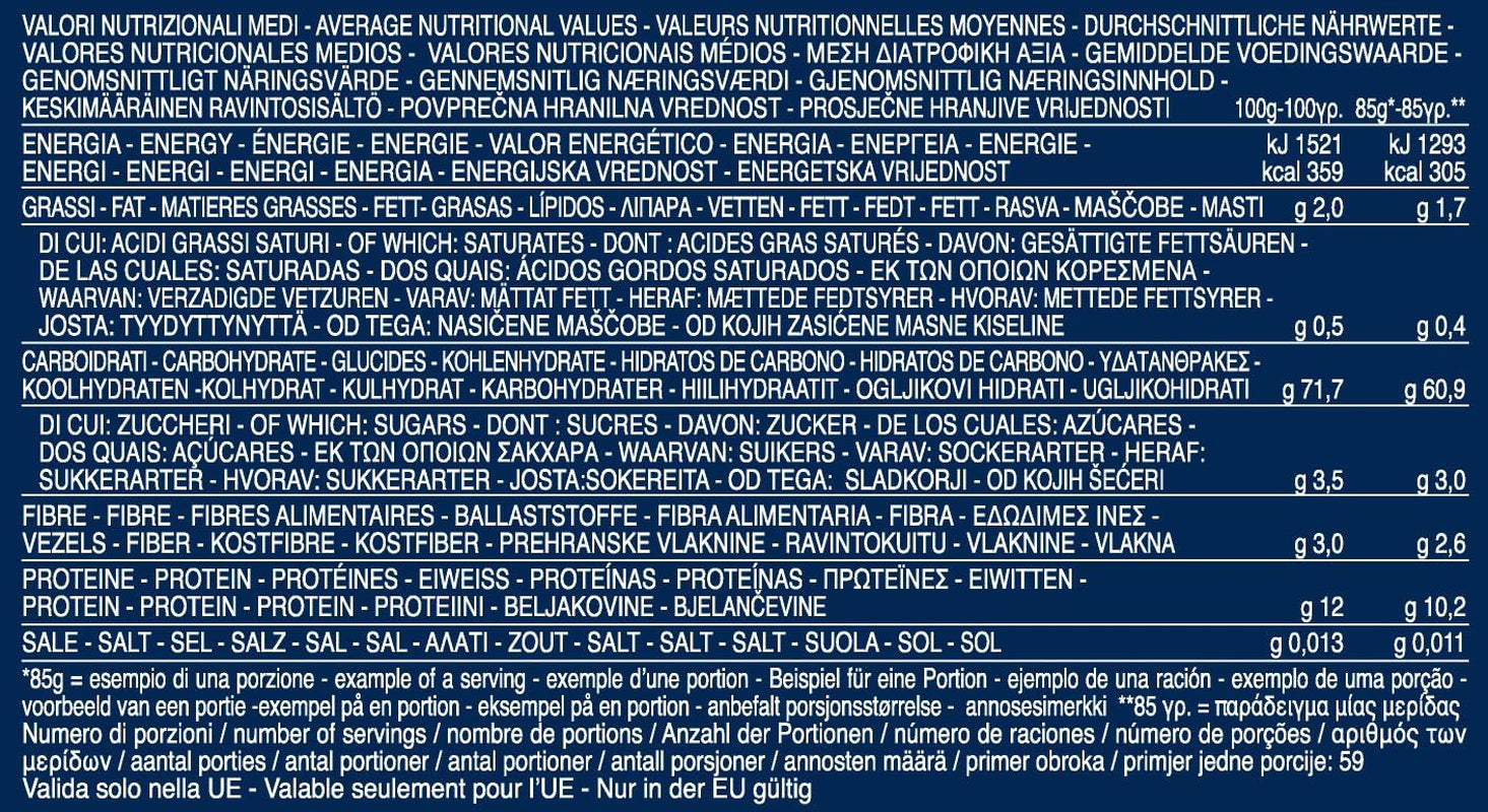 Tortiglioni Barilla pasta de trigo duro n. 83 – Paquete de 1 (1x5kg)