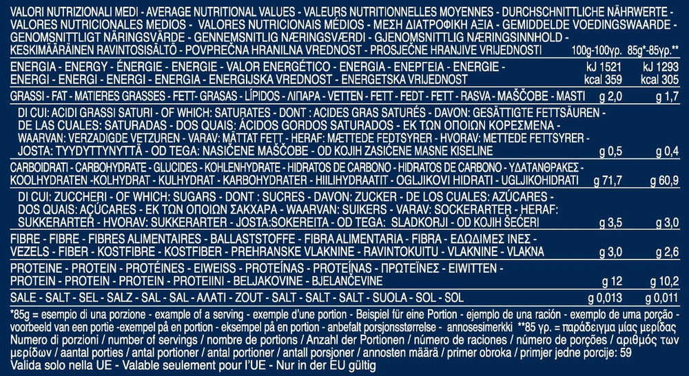 Tortiglioni Barilla pasta de trigo duro n. 83 – Paquete de 1 (1x5kg)