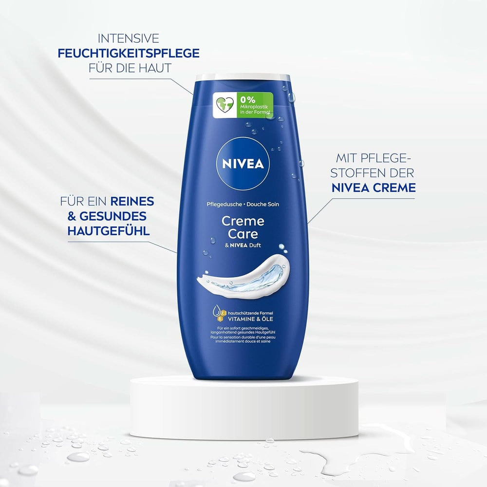 NIVEA Creme Care, gel de ducha con vitaminas y aceites esenciales, 250 ml Ducha y baño Naty Shop