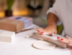 Jovi - Holzwalze, ideales Modellierwerkzeug para luftgetrockneten Ton, 1 Stück (27RP)