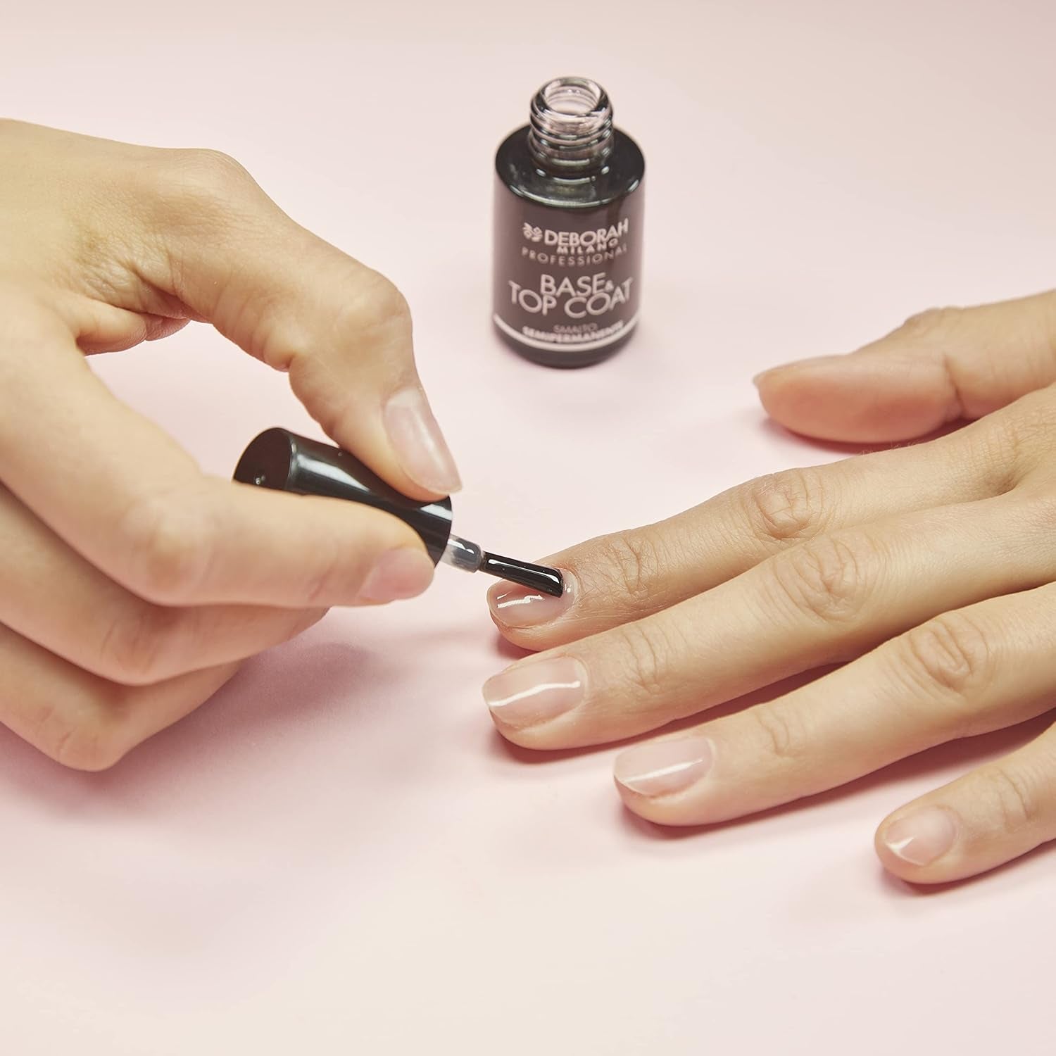 Esmalte de uñas semipermanente Milano Professional, núm. 21 Borgoña, efecto voluminizador, duradero, para uñas intensas y brillantes, 4,5 ml