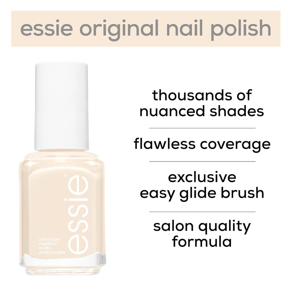 Esmalte de uñas Essie para uñas de colores intensos, núm. 5 encanto, Desnudo, 13,5 ml